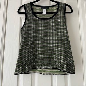 Jones New York Green Sweater Vest